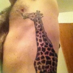 Friends new tattoo This message was sent from a Bell mobile phone.