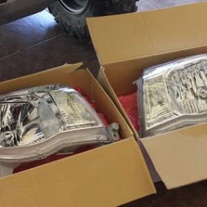 Stock headlights