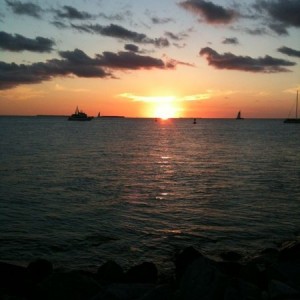 Sunset in key west