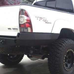 close up of jasontaco bumper