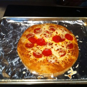 Made my own fresh pizza