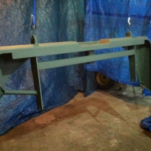 2 medium coats of primer down maybe one more tomorrow then 4 cans of truck 
