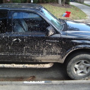 After its first offroading!