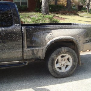 After its first offroading!