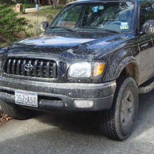 After its first offroading!
