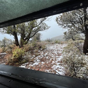 Tonto NF snow!