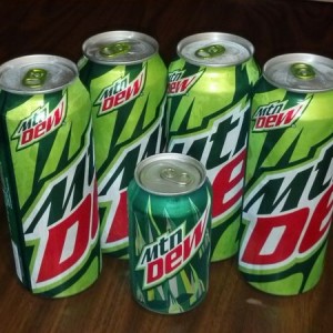 7-11 is now carrying 24oz mt dew cans