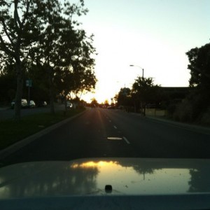 End of a very long hot day!