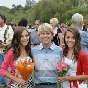 My son at his 8th grade promotion. Attaboy!