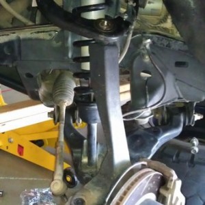 Re-doing all my bushings, upper ball joints, inner and outter tie-rods. And
