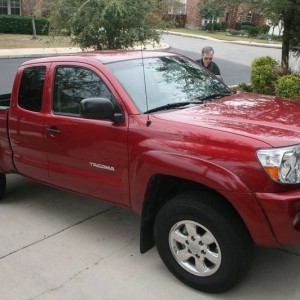 '08 Tacoma Baby in Impulse Red Pearl
