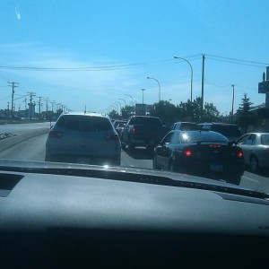 So glad I dont live in Winnipeg. Fu traffic
