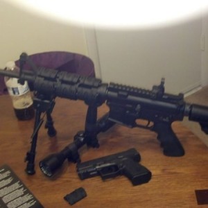 Bored sat night so cleaning a couple of my guns.