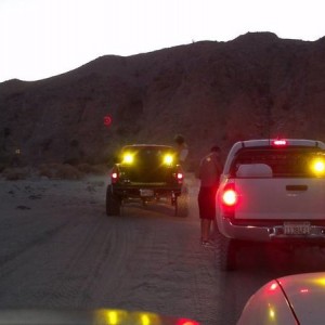 Matt & Tryler...Split Mountain Night Run 6/12