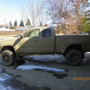Takin the mud with you!
