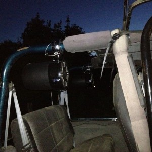 Boat speakers installed :-) Anybody wants a set, I can get them for less th
