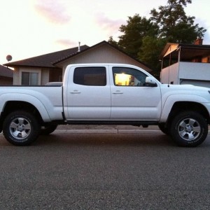 3'' readylift and 1'' block
