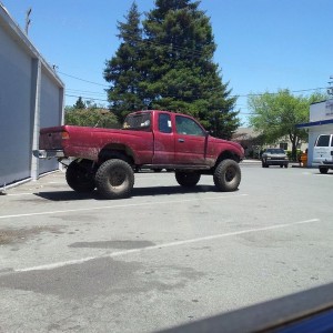 Found a truck with more rear rake than mine...