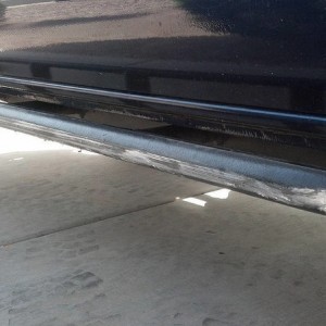 Slider damage from "Tax Collector" - White Tanks, AZ