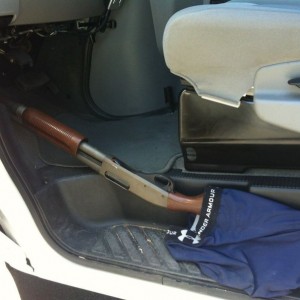 My buddy is visiting from TX. Needless to say he's a bit protective of