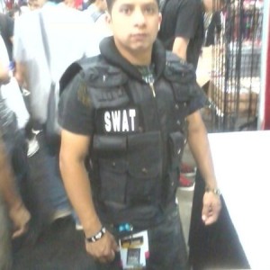 Im walking around anime expo with this body armor on..lol