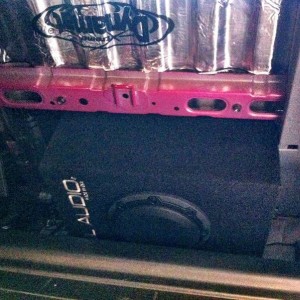 in truck