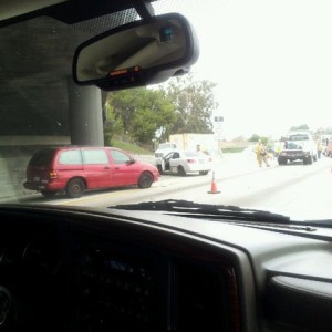 Freakin accidents everywhere today..