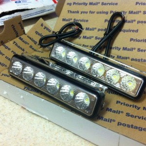 Woot! Fog lights finally.