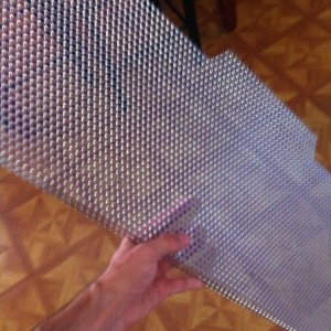 Thanks, Homer. Even though the box was smashed the mesh looks great!