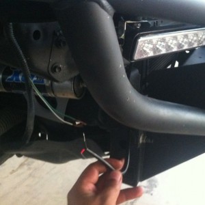 Anybody know why the LEDs won't turn on when wired up into the stock f