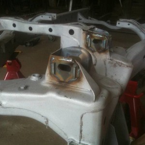 frame work cam tab gussets