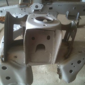 coil bucket gussets