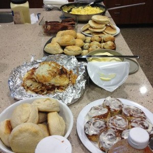 Breakfast at the firehouse no big deal