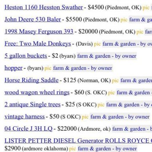Free donkeys anyone? Lol