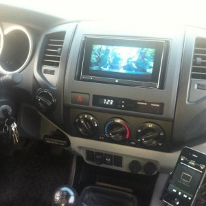 Pioneer App Radio in 2012 Tacoma