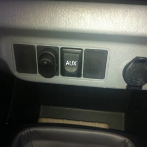 Custom 2 position switch install