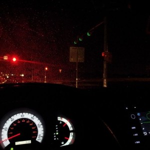 That is actually rain on my windshield Sent from my Samsung Galaxy Note?, a