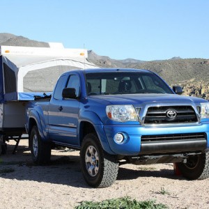 Old 2007 Tacoma and Trailer