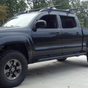 78" bars. Factory rack