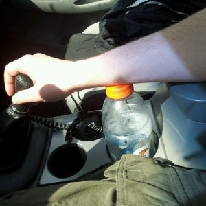Gatorade shifter armrest mod This message was sent from a Bell mobile phone