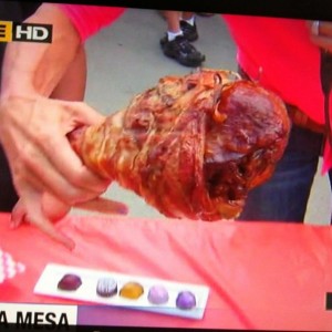 For you bacon lovers. Bacon wrapped turkey legs @ O C fair this year !