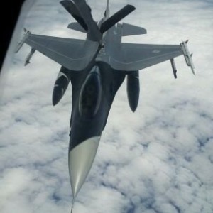 Rough life... Refueling fighters to Hawaii. Now nothing to do here for the 