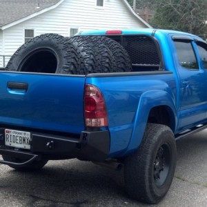 New tires loaded up and on the way to get mounted up.