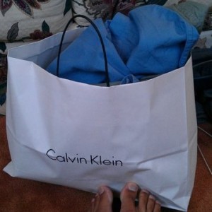 Almost 460$ in Calvin Klein stuff right there.....got it for the great pric