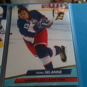 Selanne rookie card