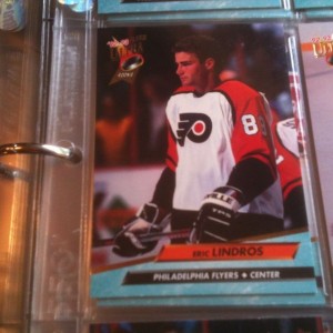 Lindros rookie card