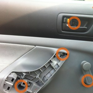 Tacoma door panel removal