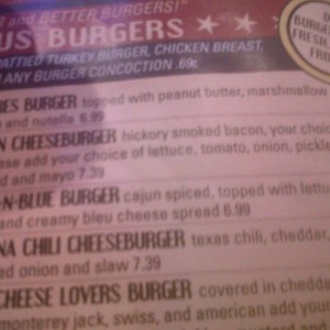 Smores burger. 'Merican.