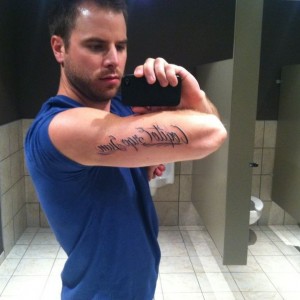 New ink, says "cogito ergo sum"