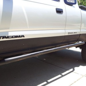 Bed liner and sliders are black again